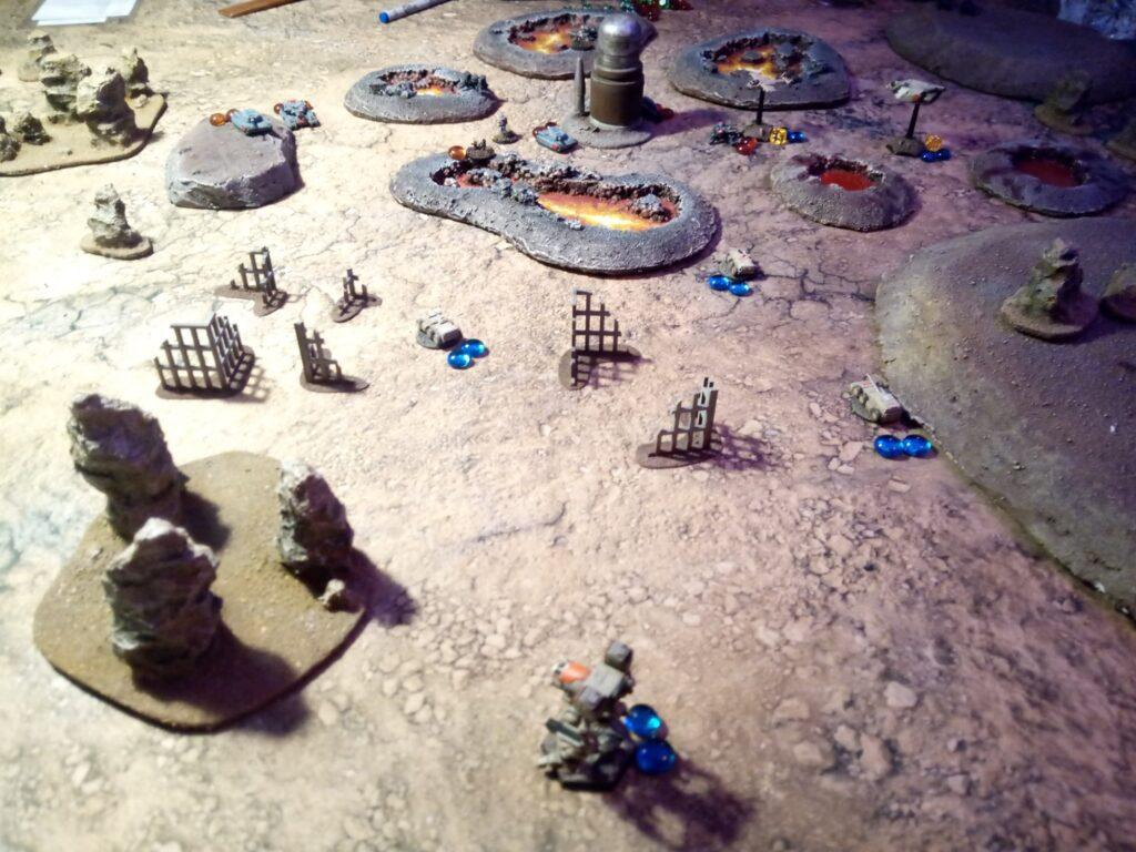 Large scale battle of Horizon Wars