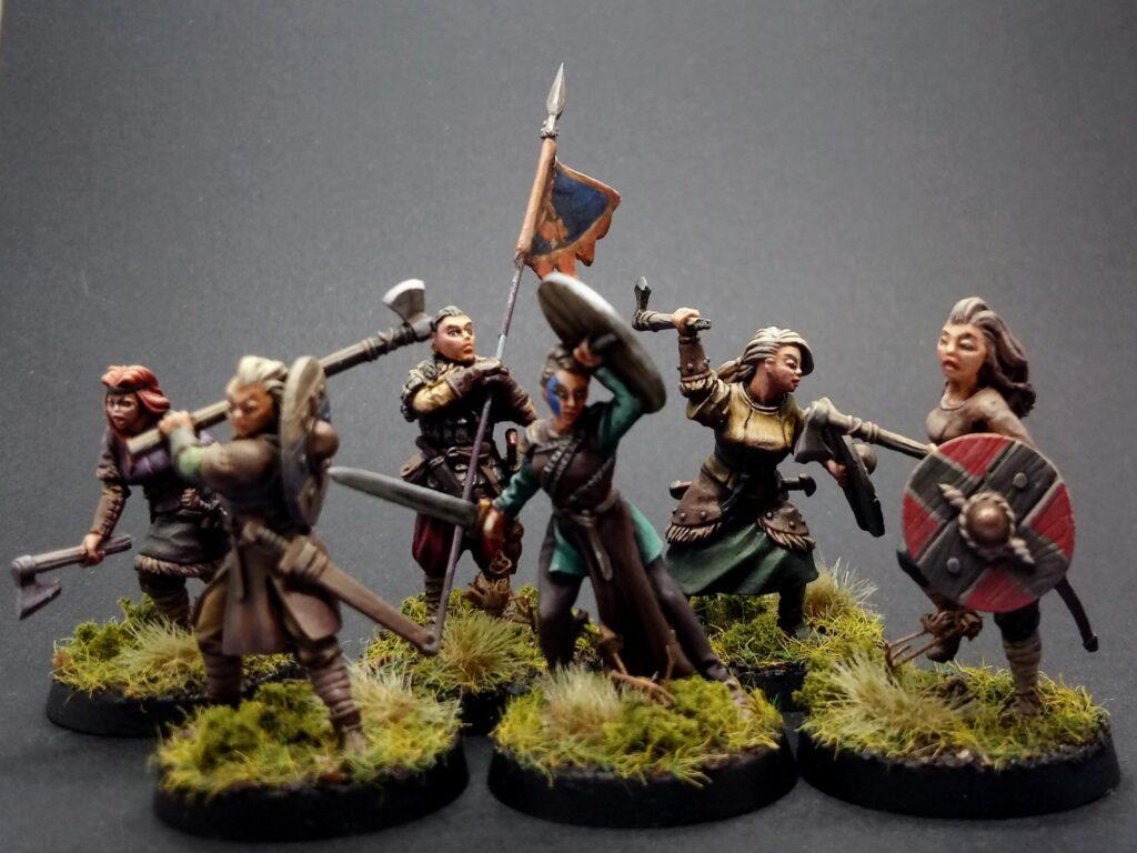 Shieldmaiden in Vikings for Lion Rampant and Saga