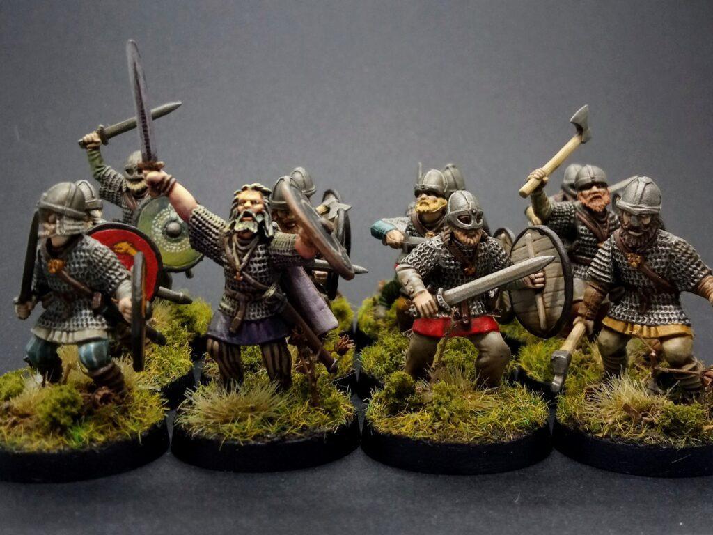 Bondi warriors in Vikings for Lion Rampant and Saga