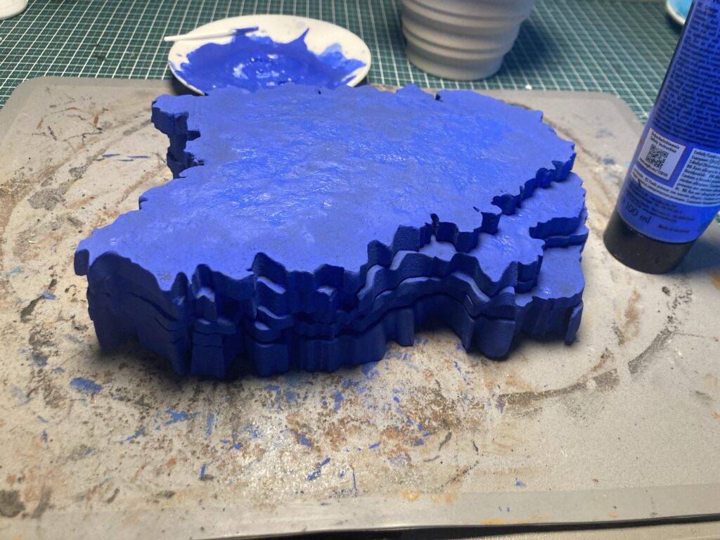 base colour for ice wargaming terrain 