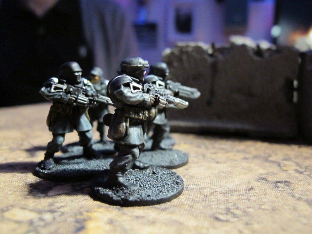 Elite Infantry in Xenos Rampant Scenario Alpha Sweep and Clear