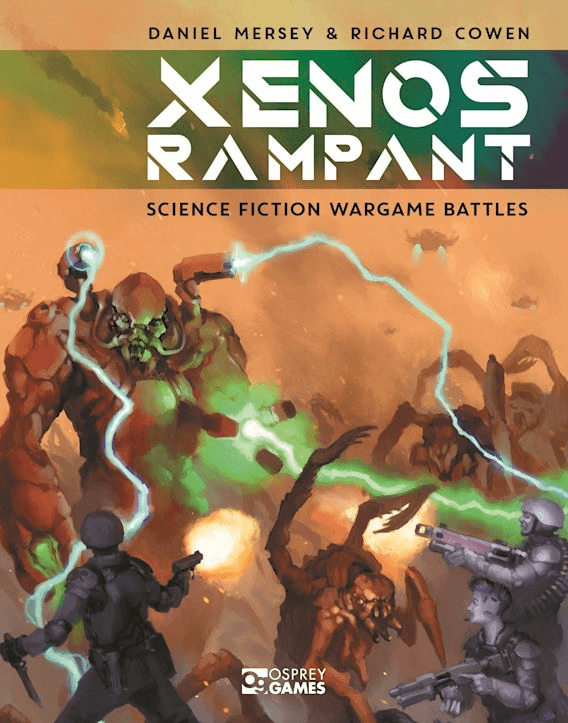 Cover of the 2022 1st Edition of Xenos Rampant, for review