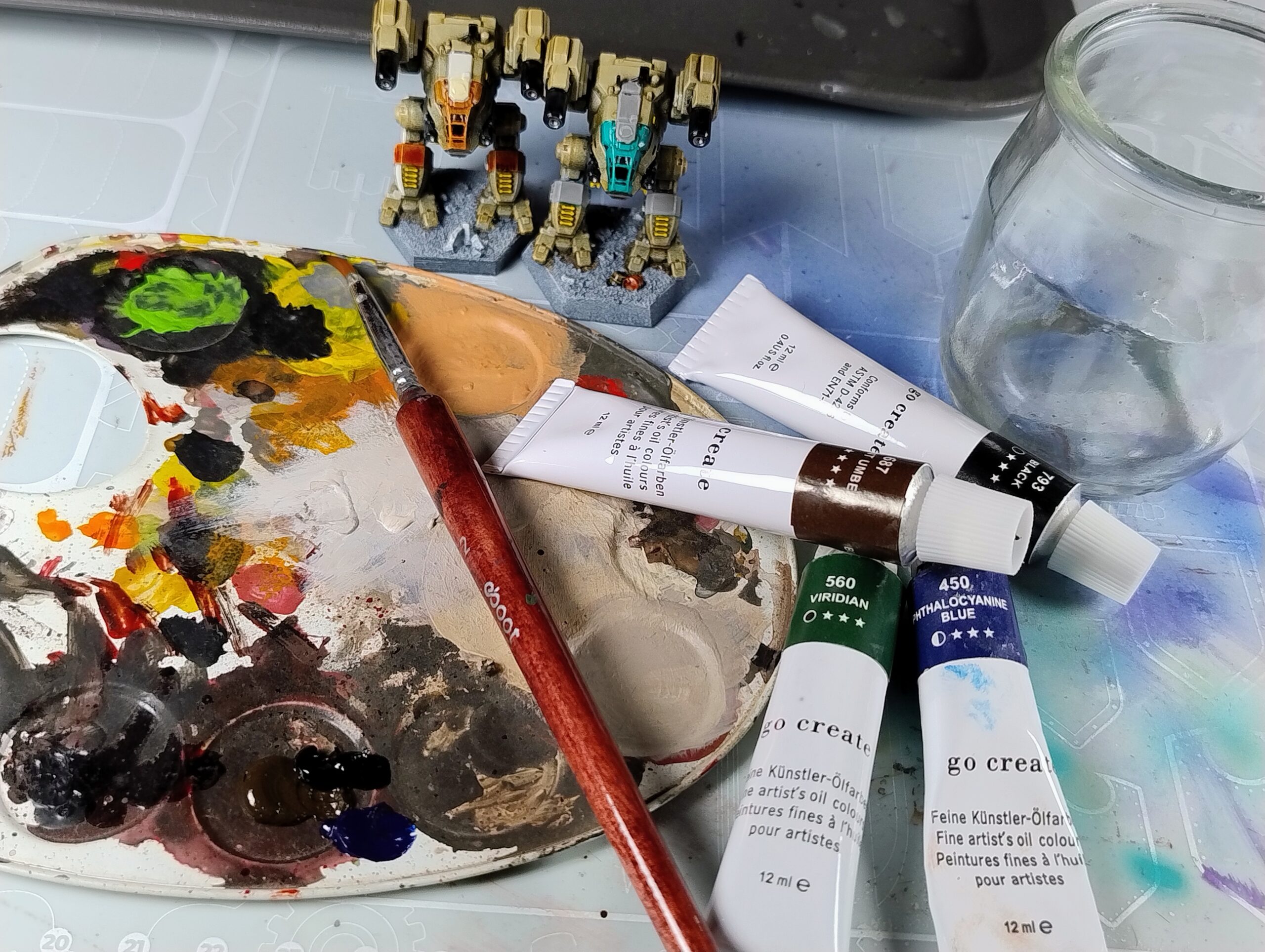 Oil Wash for Miniature Painting - A Gentlemanly Sport